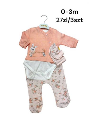 ONNO 6.100 (0-3M) 3szt. 27 zł.