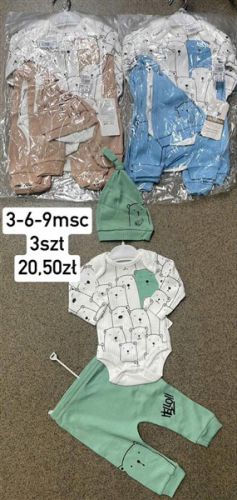 FRJ 6.420 (3-9M) 3szt. 20.5 zł