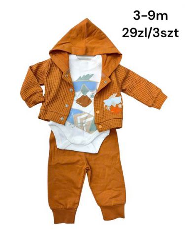 ONNO 6.175 (3-9M) 3szt 29 zł