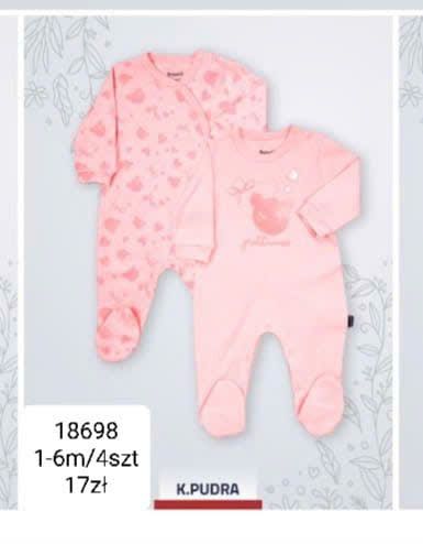 ONNO 18698 (1-6m) 4szt. 17 zł