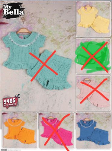 BELLA 9485 (6-18M) 4szt. 25zł