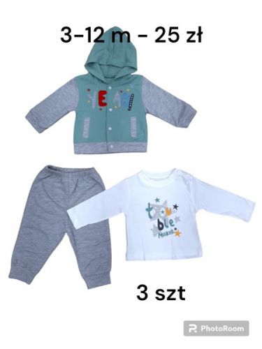 ONNO 12.43 (3-12M) 3szt. 25 zł.
