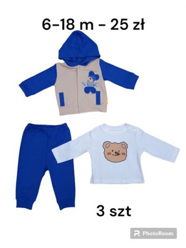 ONNO 12.46 (6-18M) 3szt. 25 zł.