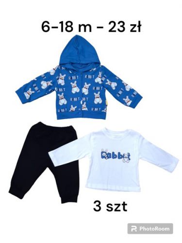 ONNO 12.47 (6-18M) 3szt. 23 zł.