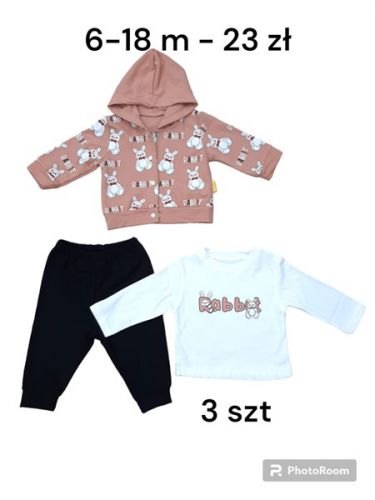 ONNO 12.47 (6-18M) 3szt. 23 zł.