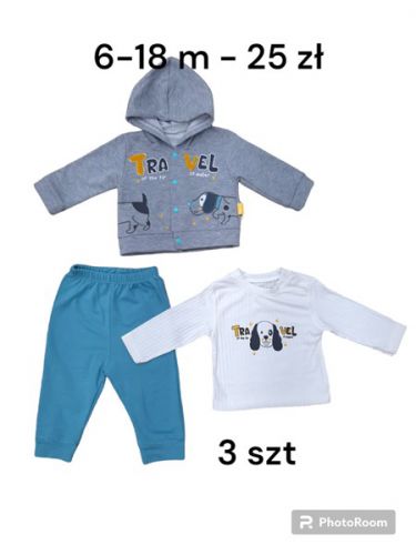 ONNO 12.48 (6-18M) 3szt. 25 zł.