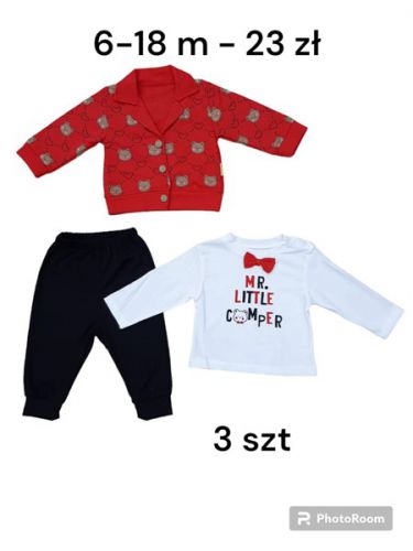 ONNO 12.50 (6-18M) 3szt. 23 zł.