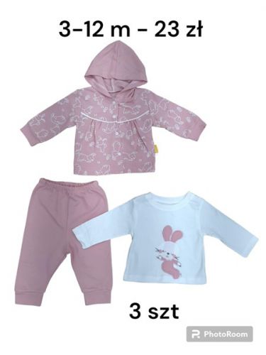 ONNO 12.56 (3-12M) 3szt. 23 zł.