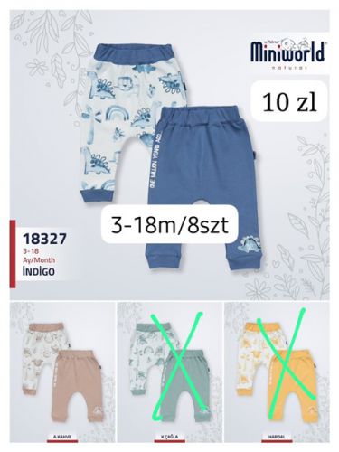 ONNO 18327 (3-18M) 8szt. 10 zł