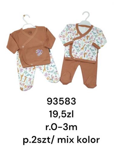 OZ 93583.3 (0-3M) 2szt. mix kol 19.5 zł