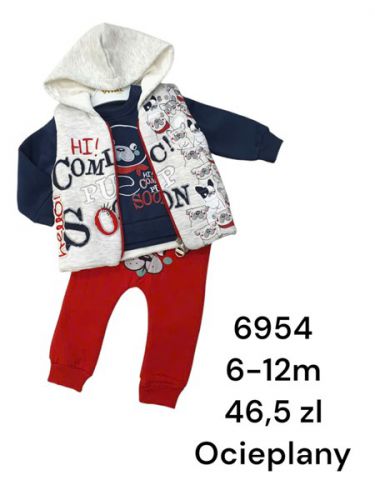 OZ 6954 ociep (6-12M) 4szt. 46.5 zł
