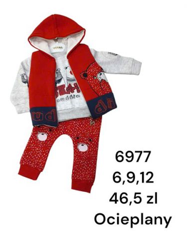 OZ 6977 (6-12M) 3szt. 46.5 zł