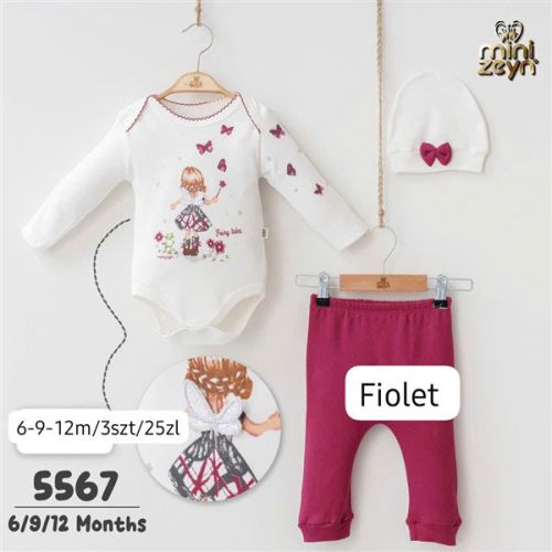 ONNO 5567 (6-12M) 3szt. 25 zł