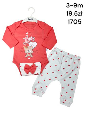 ONNO 1705 (3-9M) 2 szt. 19.5 zł.
