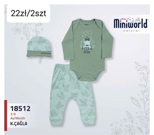 ONNO 18512.1 (3-9M) 2szt. 22 zł