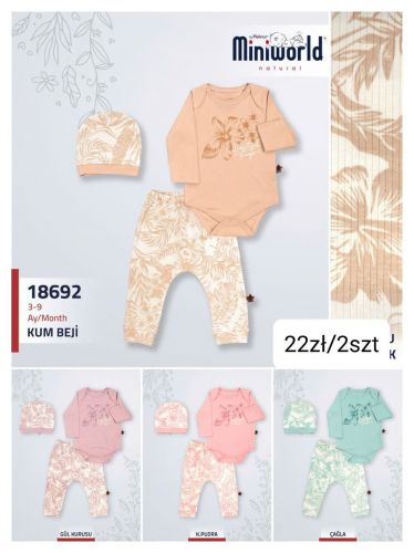 ONNO 18692 (3-9M) 2szt. 22 zł