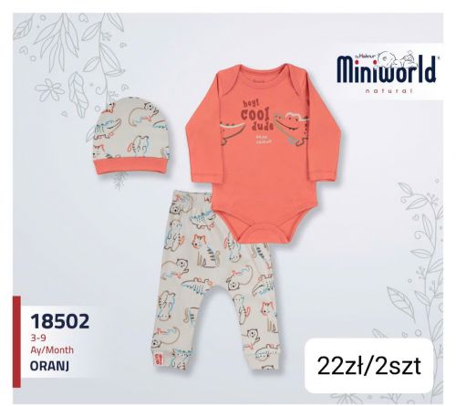 ONNO 18502 (3-9M) 2szt. 22 zł